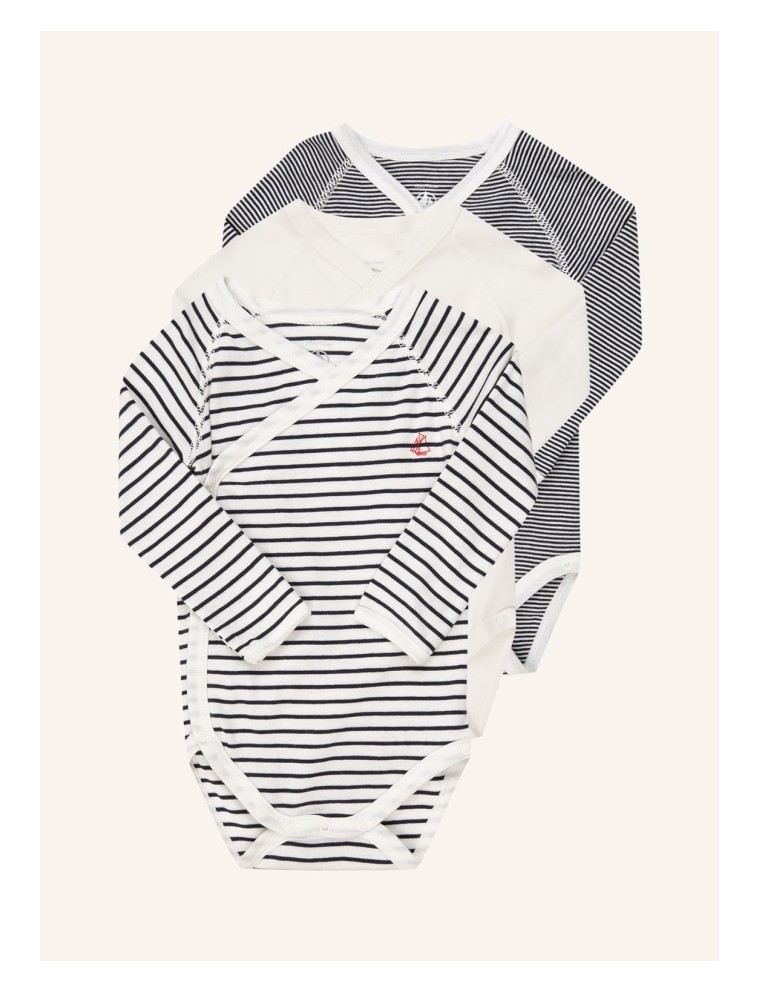 PETIT BATEAU 3er-Bodies BABY