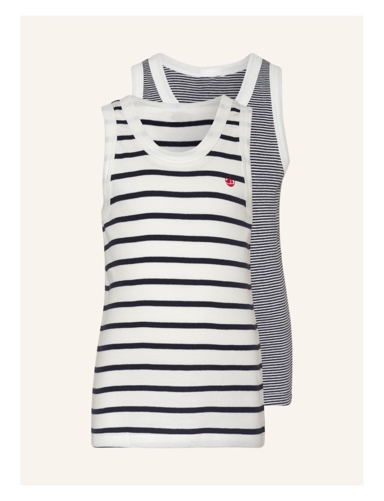 PETIT BATEAU 2er-Pack Unterhemden  BABY