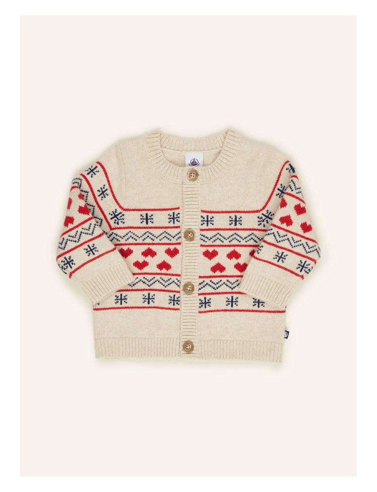 PETIT BATEAU Strickjacke BABY