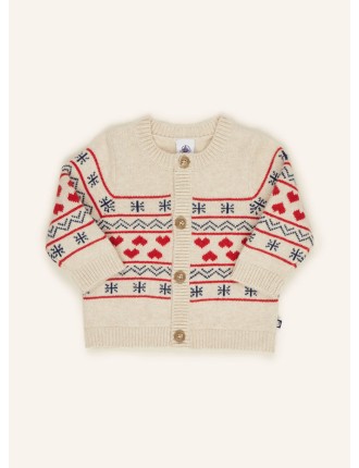 PETIT BATEAU Strickjacke BABY