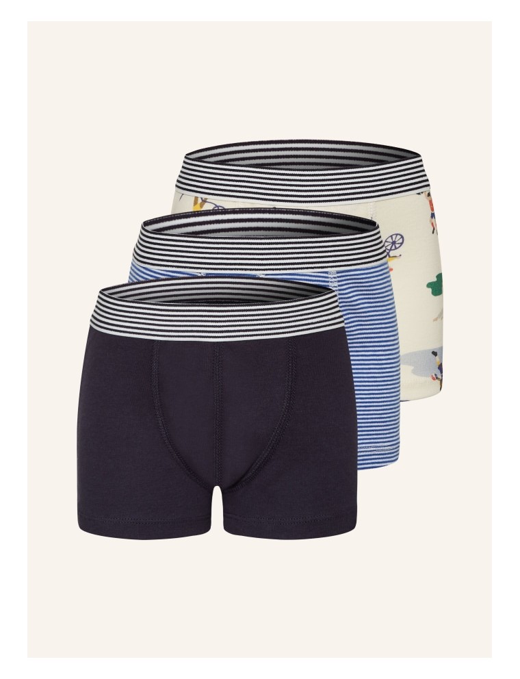 PETIT BATEAU 3er-Pack Boxershorts KIDS