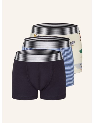 PETIT BATEAU 3er-Pack Boxershorts KIDS