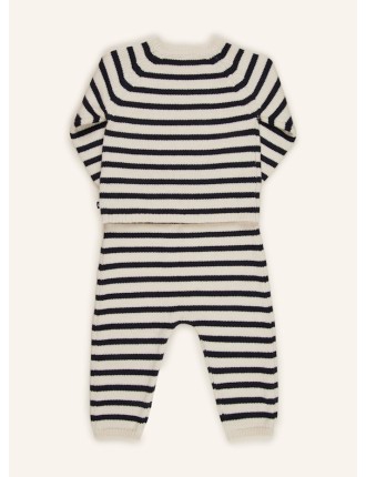 PETIT BATEAU Set: Pullover und Strickhose