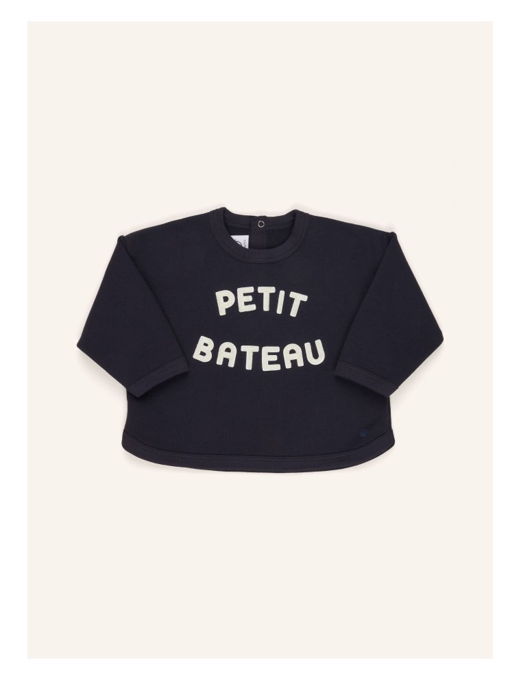 PETIT BATEAU Sweatshirt MALIBU BABY